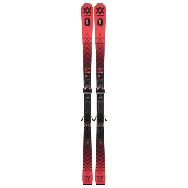 Volkl Racetiger RC 175cm Ex Demo Piste Skis with UVO and Marker Bindings-1